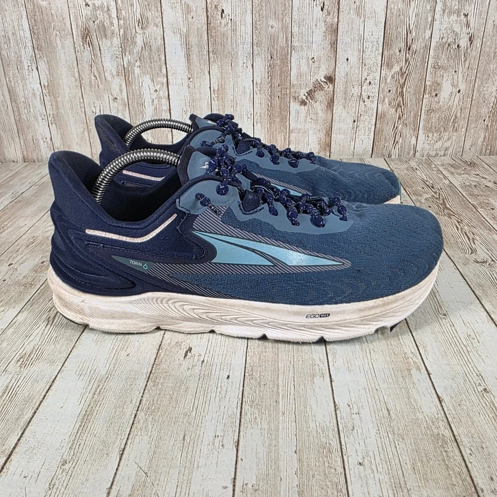 Altra Torin 6 Running Shoes Cushioned Road Blue Low Top Mens Size 10.5
